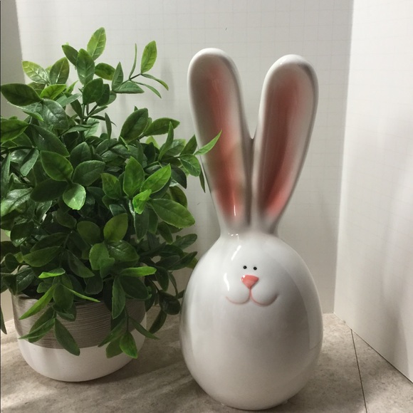 Bunny basket and long eared rabbit - Picture 3 of 5